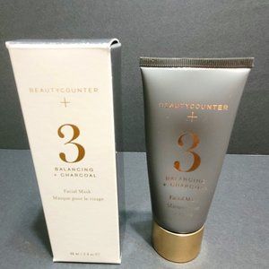 BEAUTYCOUNTER Balancing+Charcoal Facial Mask; 60 ml / 2 fl oz - NEW In BOX